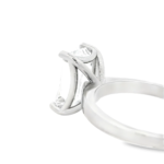 Emerald Cut Solitaire Lab-Grown Diamond Ring - Image 4