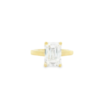 Emerald Cut Solitaire Lab-Grown Diamond Ring - Image 5