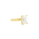 Emerald Cut Solitaire Lab-Grown Diamond Ring - Image 6