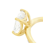 Emerald Cut Solitaire Lab-Grown Diamond Ring - Image 8