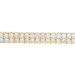Double Row Lab-Grown Diamond Tennis Bracelet (14.47ct) - Image 6