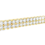 Double Row Lab-Grown Diamond Tennis Bracelet (14.47ct) - Image 5