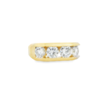 Men's Channel-Set Lab-Grown Diamond Band - Image 2