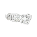 Classic Lab-Grown Diamond Stud Earrings - Image 3