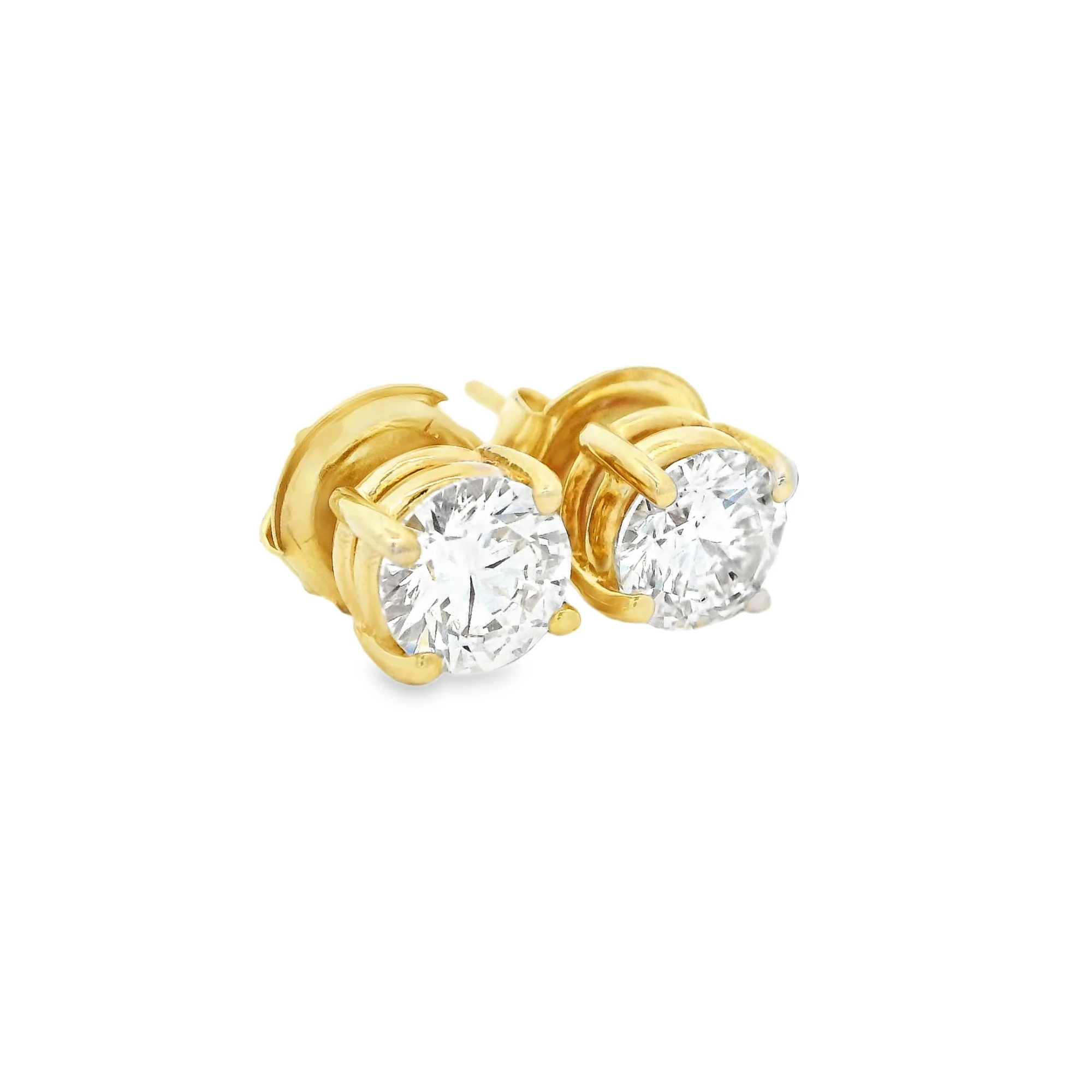 Classic Lab-Grown Diamond Stud Earrings