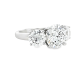 Round Brilliant Three-Stone Lab-Grown Diamond Ring - Image 7