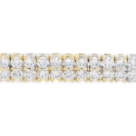 Double Row Lab-Grown Diamond Tennis Bracelet (6.31ct)