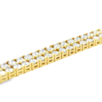 Double Row Lab-Grown Diamond Tennis Bracelet (6.31ct) - Image 2