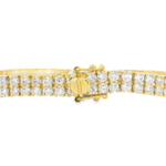Double Row Lab-Grown Diamond Tennis Bracelet (6.31ct) - Image 3