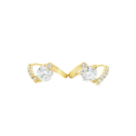 Bypass Lab-Grown Diamond Earrings - Image 4