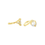 Bypass Lab-Grown Diamond Earrings - Image 2