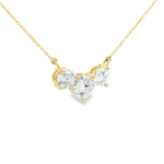 Classic Three-Stone Lab-Grown Diamond Necklace - Image 5