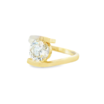 Twisted Bypass Lab-Grown Diamond Ring - Image 3