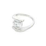 Twisted Bypass Lab-Grown Diamond Ring - Image 4
