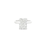 Radiant Cut Hidden Halo Lab-Grown Diamond Ring