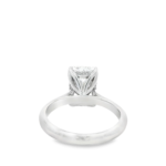 Radiant Cut Hidden Halo Lab-Grown Diamond Ring - Image 3