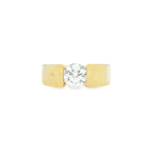 Men’s Half-Channel Lab-Grown Diamond Band - Image 2