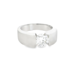 Men’s Half-Channel Lab-Grown Diamond Band - Image 5