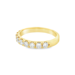 Round Brilliant Lab-Grown Diamond Band - Image 5