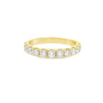 Round Brilliant Lab-Grown Diamond Band - Image 6
