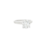 Round Brilliant Solitaire Lab-Grown Diamond Ring - Image 4