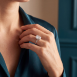 Radiant Cut Hidden Halo Lab-Grown Diamond Ring - Image 6
