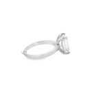 Emerald Cut Solitaire Lab-Grown Diamond Ring - Image 11