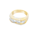 Men's Channel-Set Lab-Grown Diamond Band - Image 3