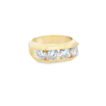 Men's Channel-Set Lab-Grown Diamond Band - Image 6