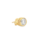 Bezel-Set Lab-Grown Diamond Stud Earrings