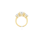 Round Brilliant Three-Stone Lab-Grown Diamond Ring - Image 9