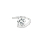 Twisted Bypass Lab-Grown Diamond Ring - Image 6