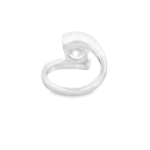 Twisted Bypass Lab-Grown Diamond Ring - Image 7