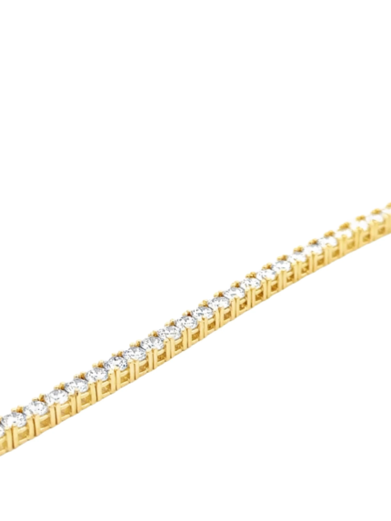 Classic Round Lab-Grown Diamond Tennis Bracelet (7.78ct)