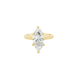 Marquise Brilliant Solitaire Lab-Grown Diamond Ring - Image 6