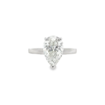 Pear Brilliant Solitaire Lab-Grown Diamond Ring
