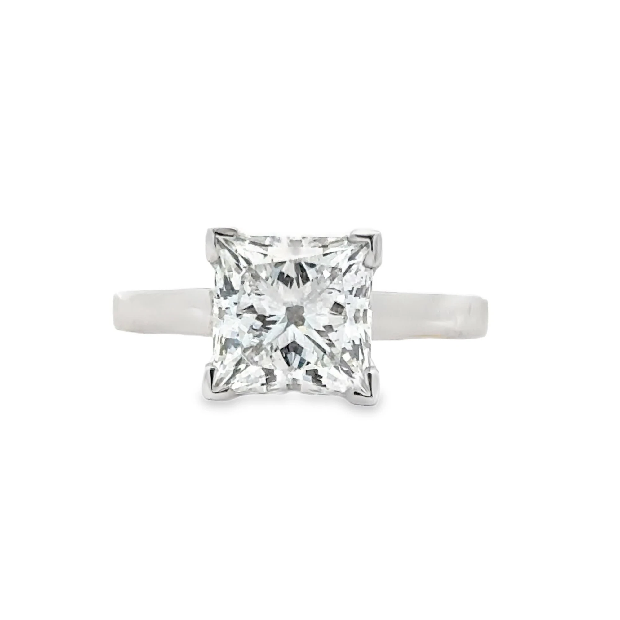 Princess Cut Solitaire Lab-Grown Diamond Ring