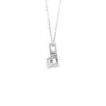 Elongated Drop Lab-Grown Diamond Necklace - Image 8