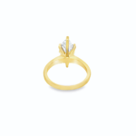 Marquise Brilliant Solitaire Lab-Grown Diamond Ring - Image 9