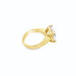 Heavy Prong Round Brilliant Solitaire Lab-Grown Diamond Ring - Image 3