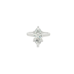 Marquise Brilliant Solitaire Lab-Grown Diamond Ring - Image 2