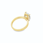 Pear Brilliant Solitaire Lab-Grown Diamond Ring - Image 6